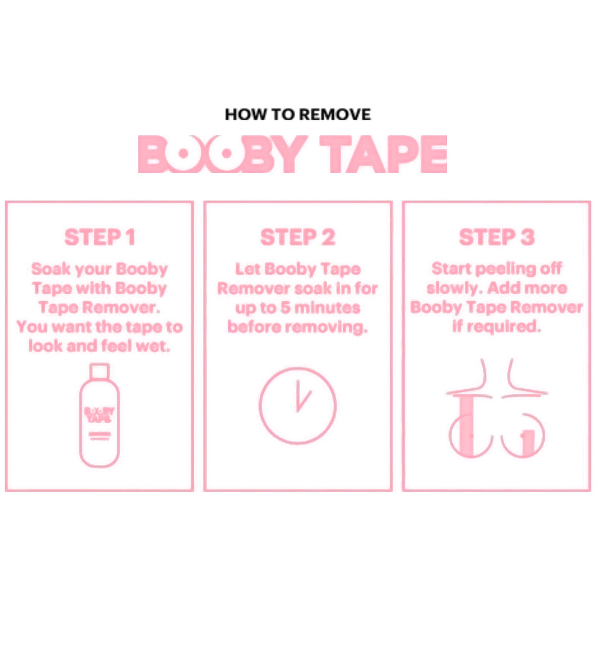 Booby Tape The Original Breast Tape,5 m,White - White,One Size