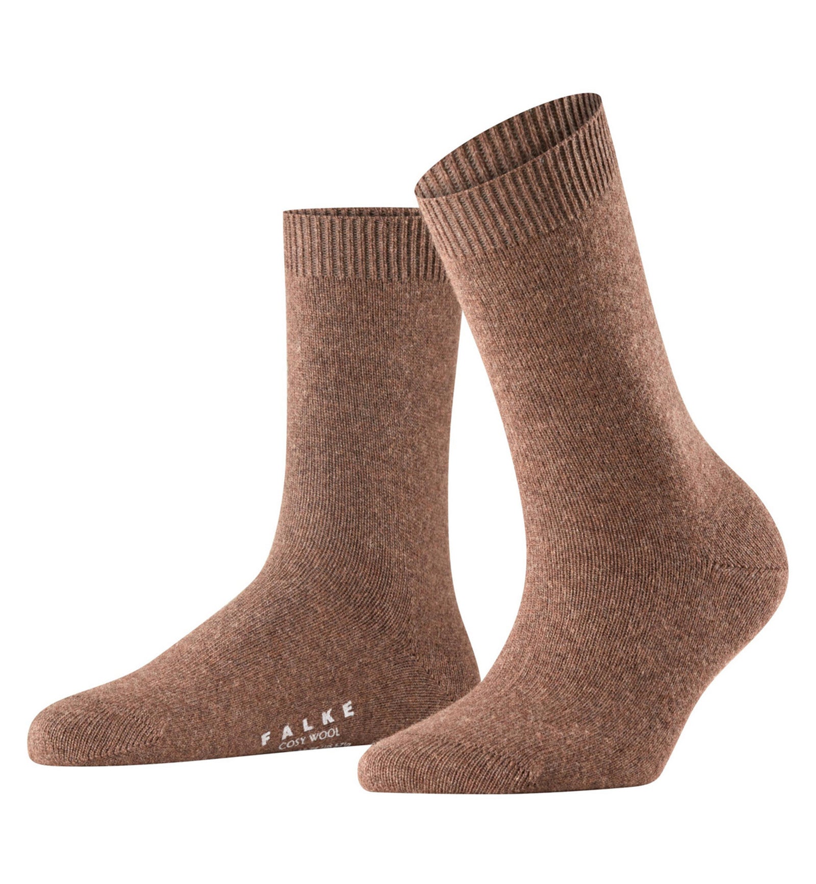 FALKE Cosy Wool Crew Socks (47548),5/7.5,Jasper - Jasper,5/7.5