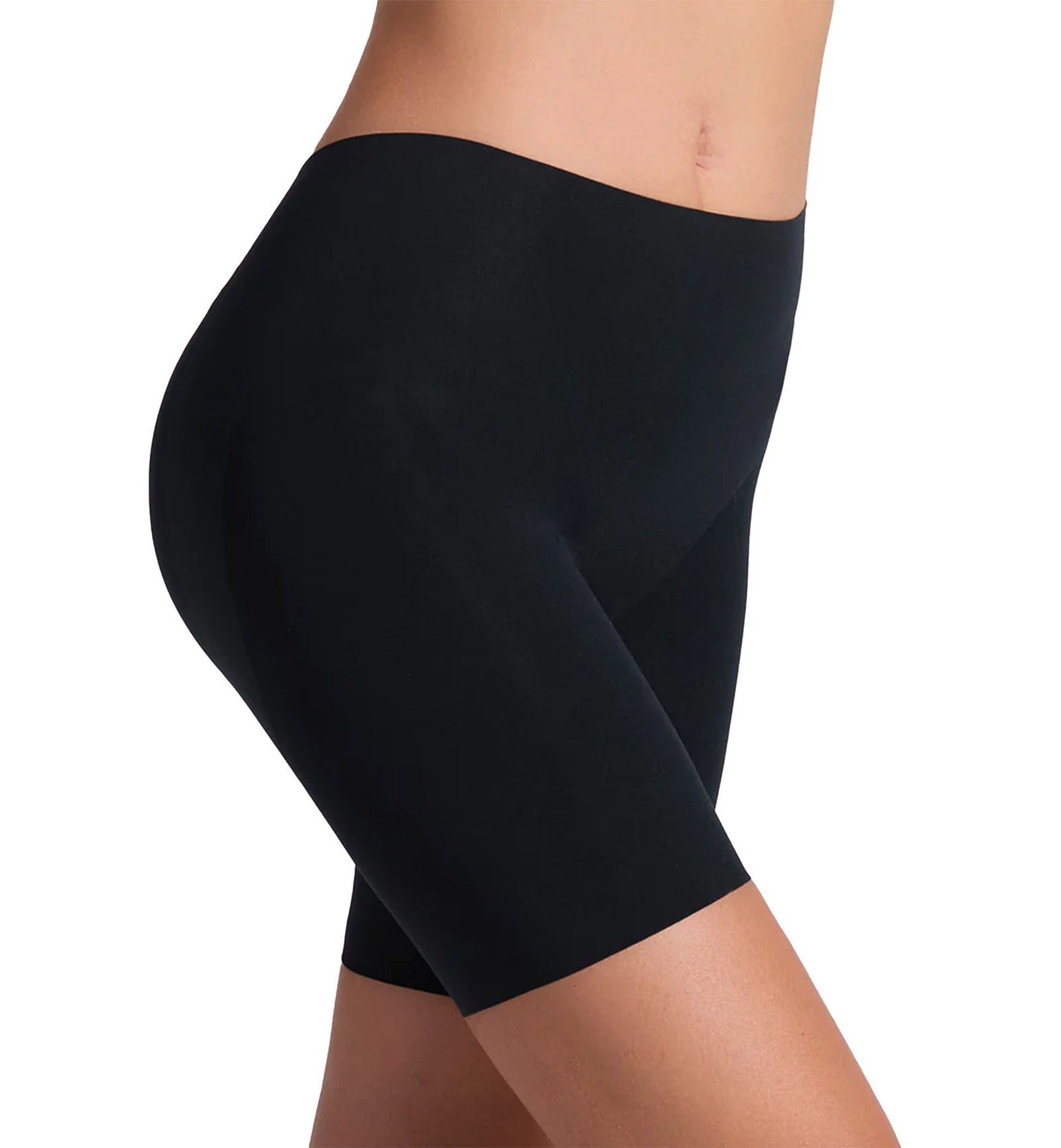 Leonisa Undetectable Backless Moderate Shaper Short (092063),Small,Black - Black,Small