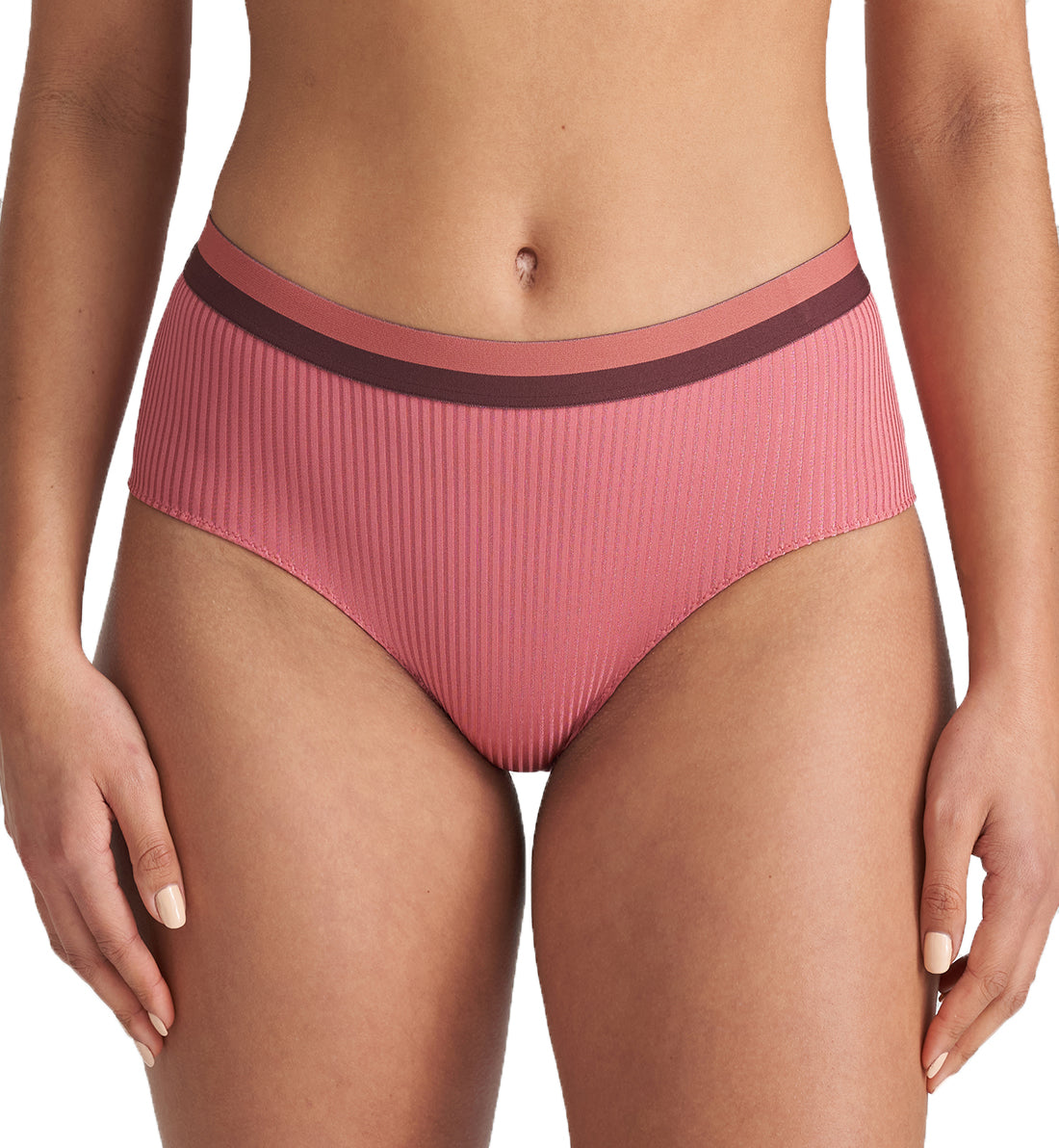 Marie Jo Jude Matching Ribbed Short Panty (0522253),XS,Pot Pouri - Pot Pouri,XS
