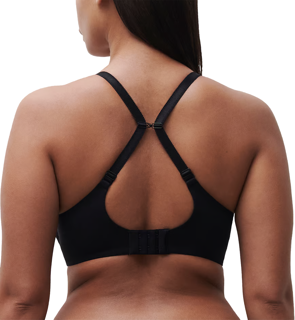 Chantelle Chic Plunge T-Shirt Bra (C16MNA),30D,Black - Black,30D