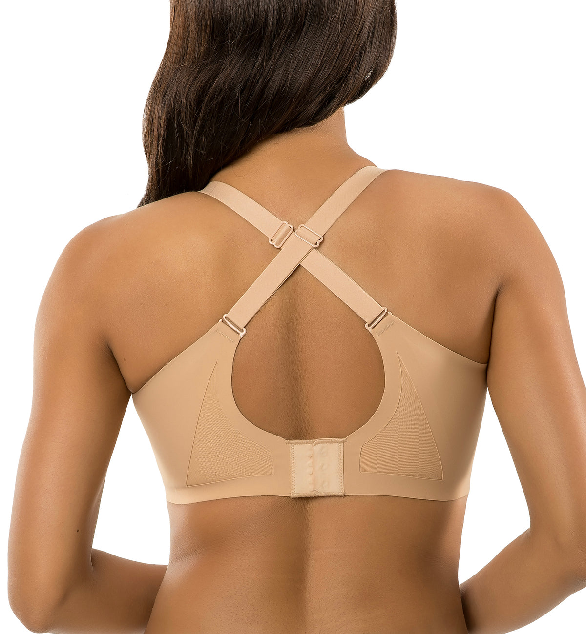 Parfait Simplicity Seamless Wire-Free Bralette (P2400),S,Bare - Bare,Small