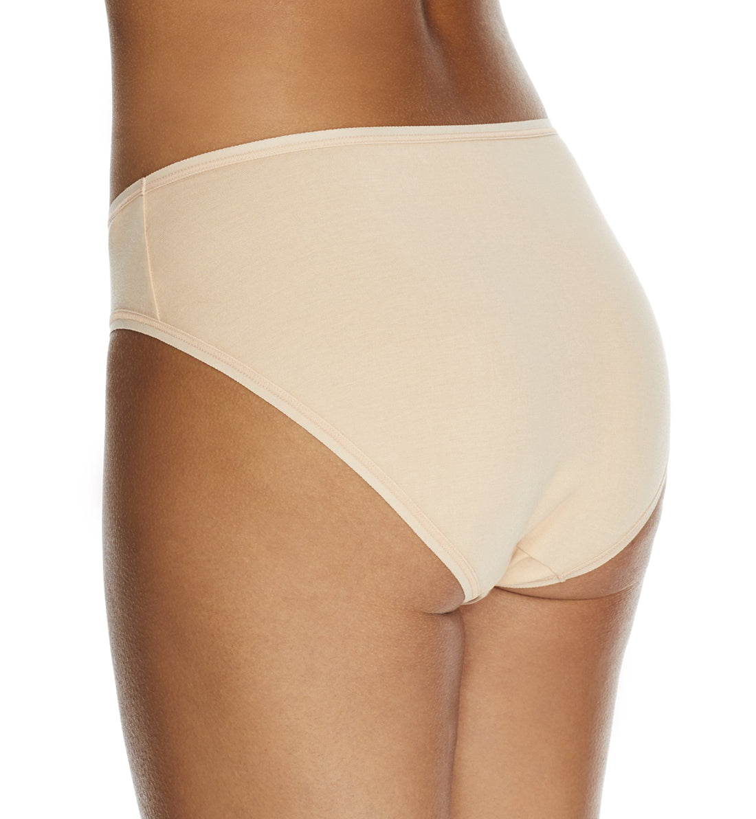 Hanky Panky Supima Cotton High Cut Brief (892264),XS,Chai - Chai,XS