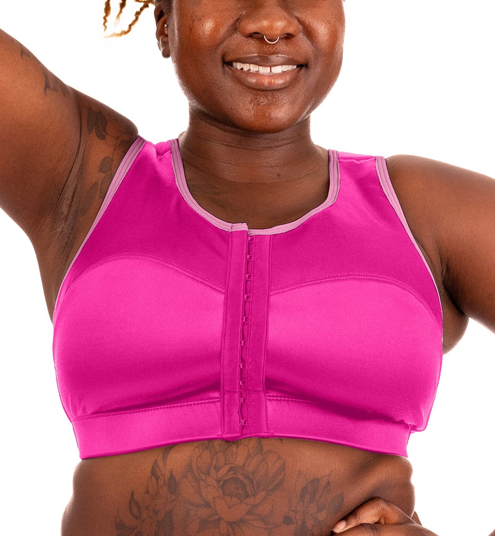 Enell High Impact Sports Bra (100),00,Tickled Pink - Tickled Pink,00