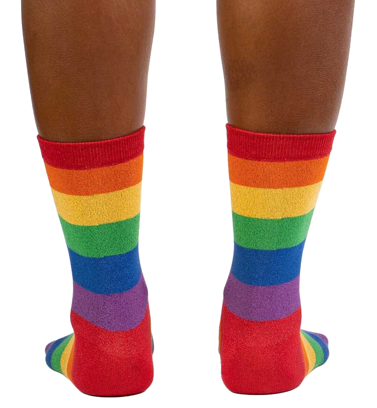 SOCK it to me Women&#39;s Crew Socks (w0277),Radiant Rainbow - Radiant Rainbow,One Size