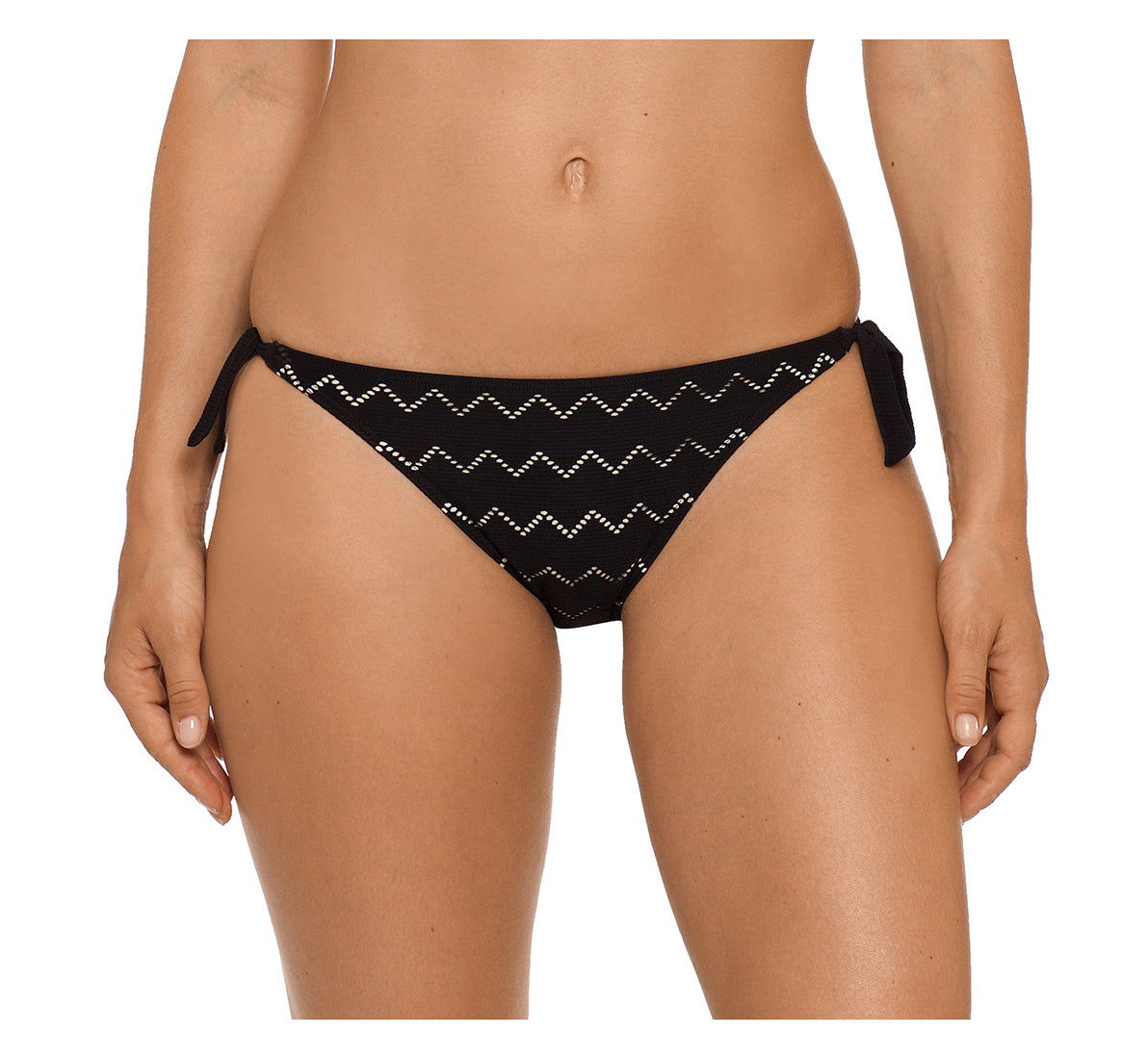 PrimaDonna Maya Side Tie Bikini Swim Brief (4004353),Small,Black - Black,Small