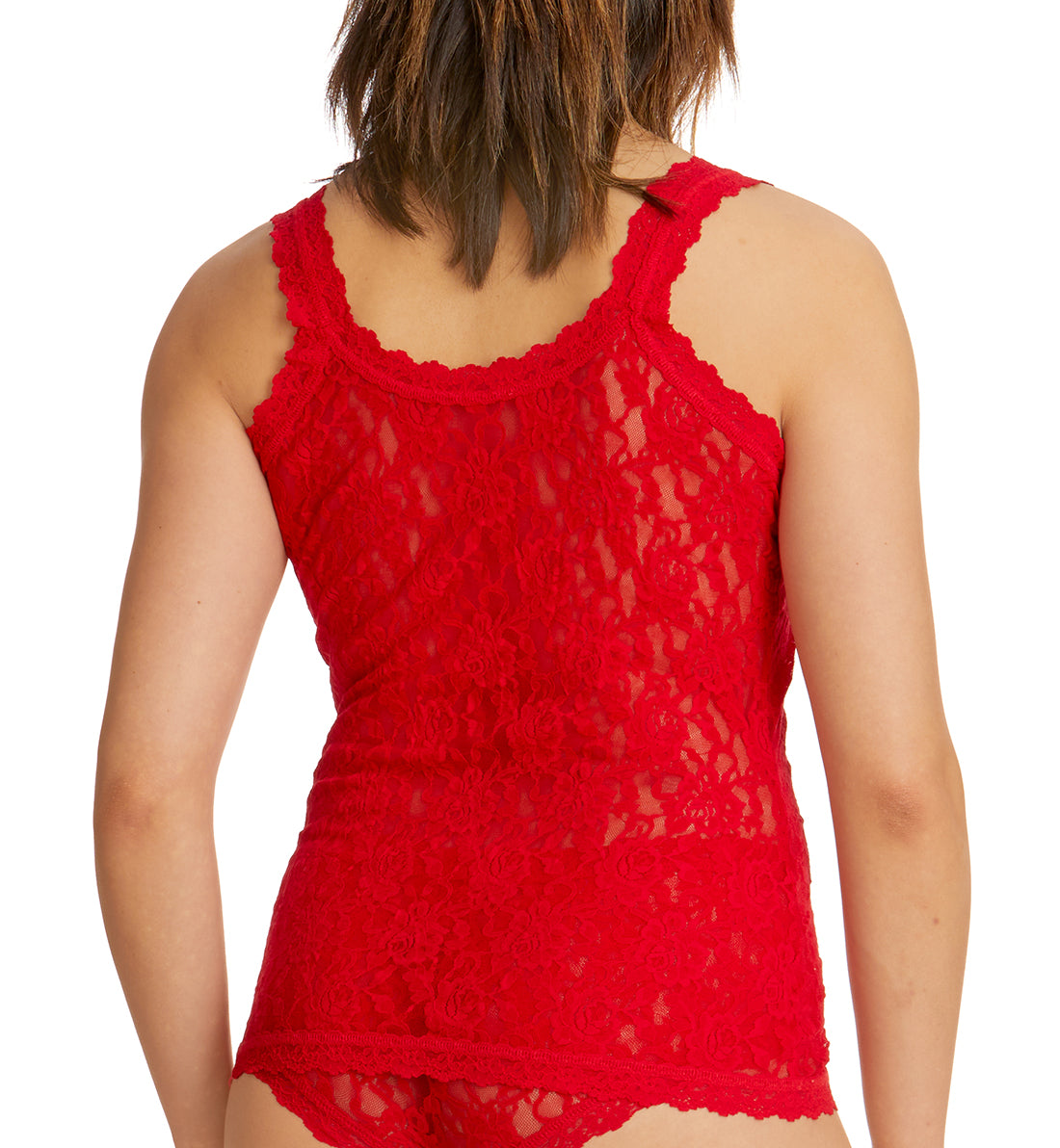 Hanky Panky Signature Lace Unlined Camisole (1390L),XS,Red - Red,XS
