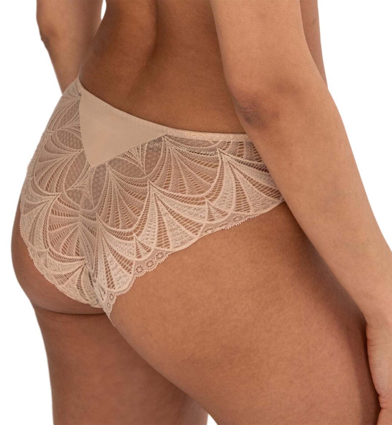 Pour Moi New Romance Bikini Brief (184012),XS,Almond - Almond,XS