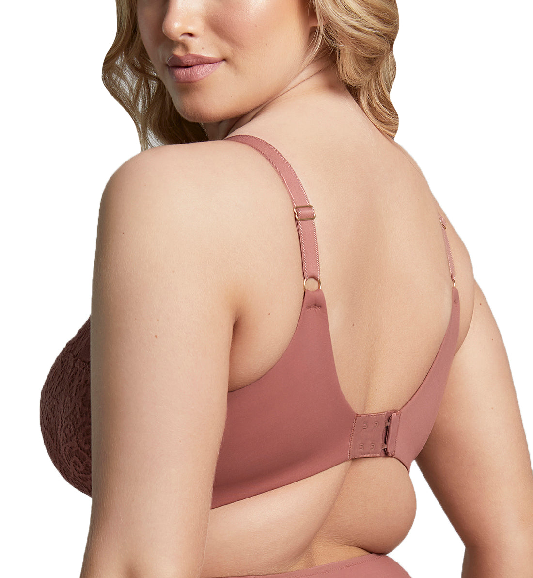 Sculptresse by Panache Estel Full Cup Underwire Bra (9685),42GG,Rose Gold - Rose Gold,42GG