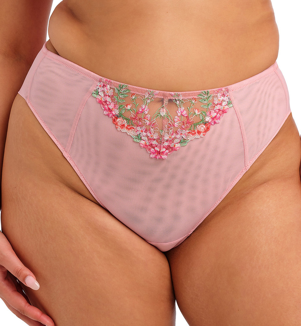 Elomi Aerith Brazilian Brief (303655),Small,Rose - Rose,Small