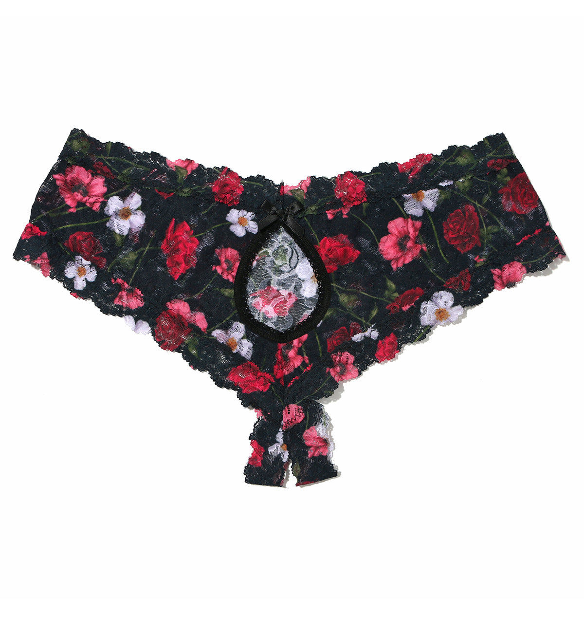 Hanky Panky After Midnight Open Gusset Cheeky Hipster (PR482921),Small,Am I Dreaming - Am I Dreaming,Small