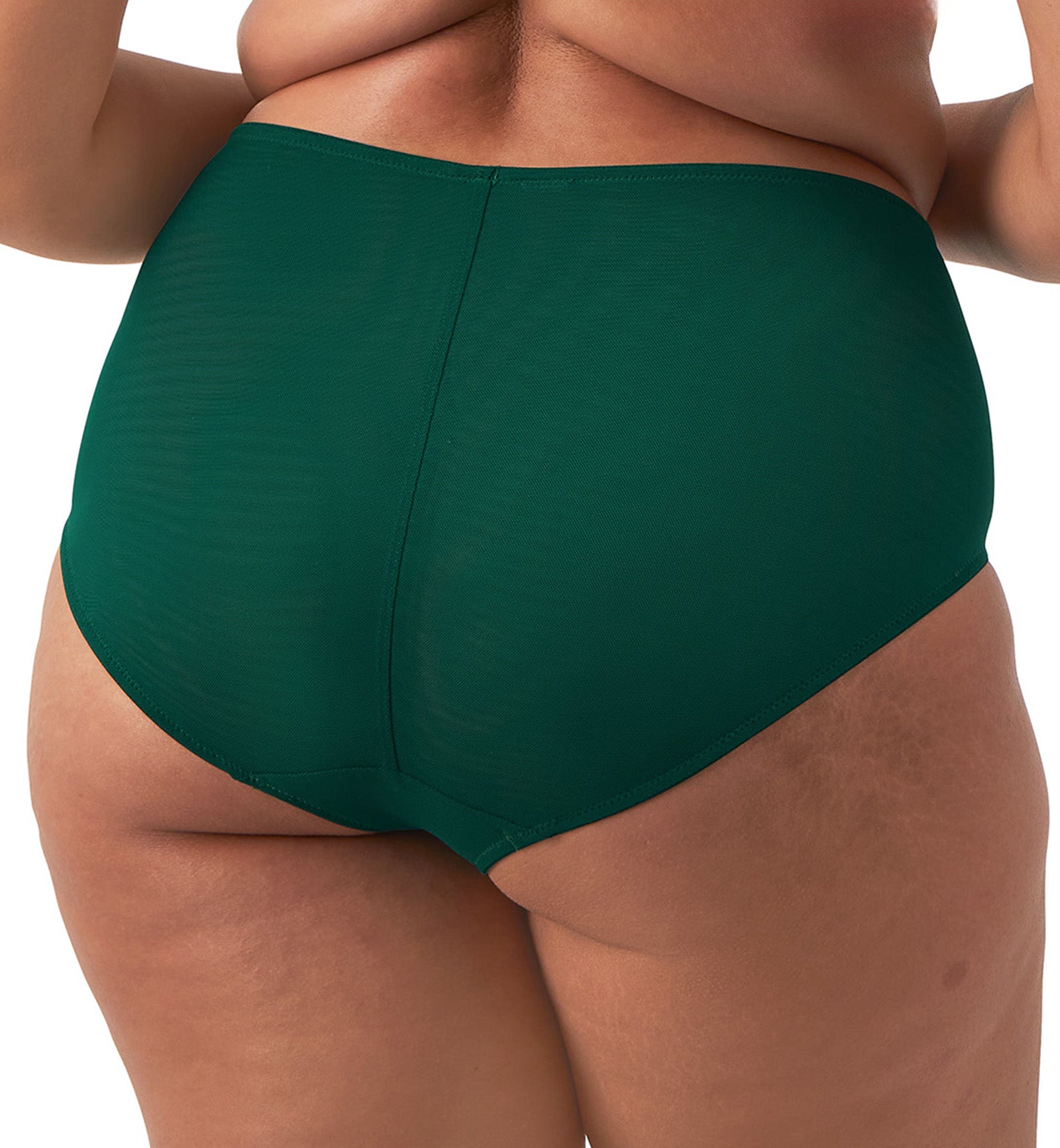 Elomi Brianna Full Panty Brief (8085),Medium,Rainforest - Rainforest,Medium