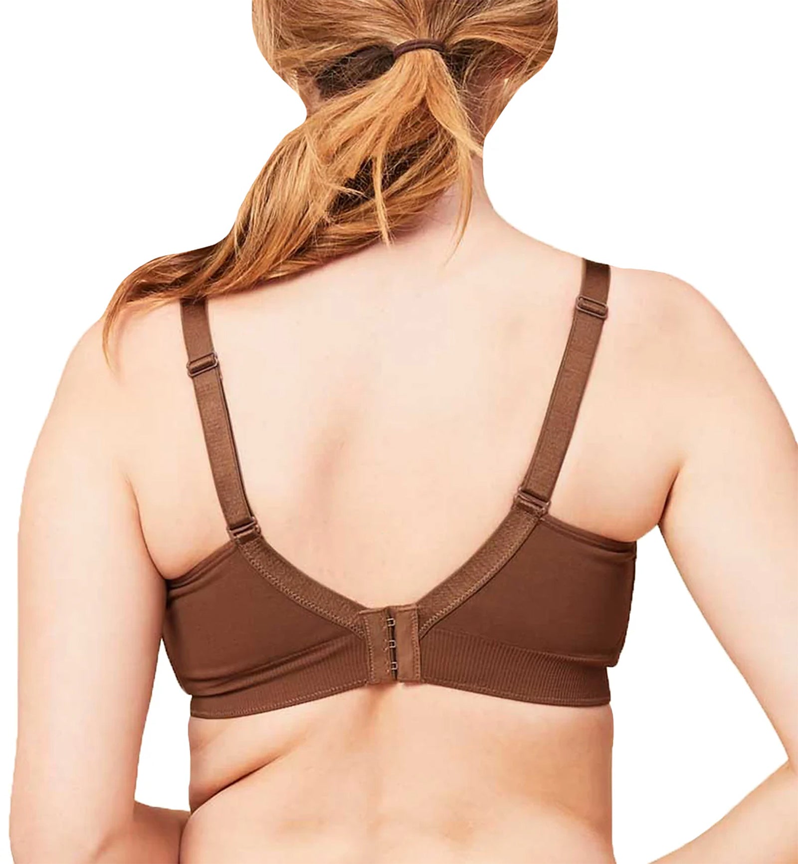 Cake Sugar Candy Posh Fuller Bust Everyday Bralette (28-8017),XS,Chestnut - Chestnut,XS