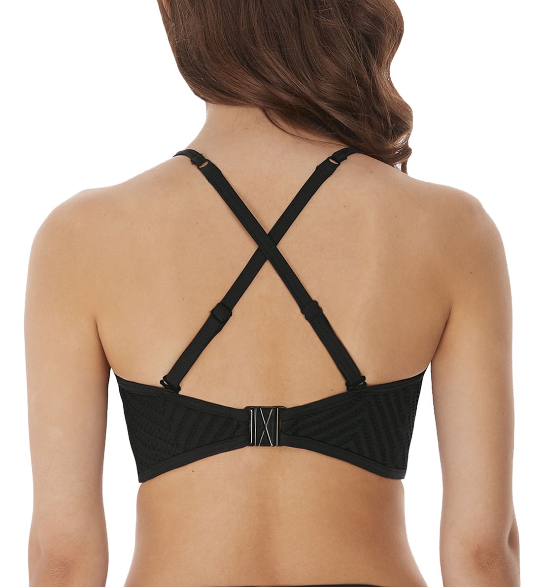 Freya Urban Convertible Concealed Underwire Bralette Bikini Top (6961),28F,Night - Night,28F