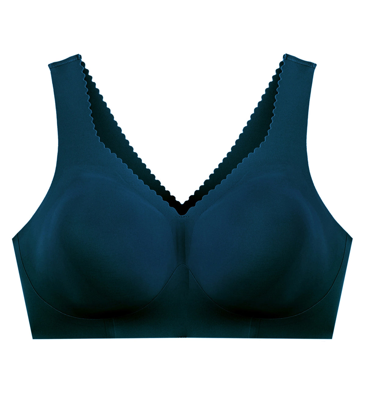 Evelyn & Bobbie EVELYN Deep V-Neck Bralette (1834),Small,Deep Tide - Deep Tide,Small