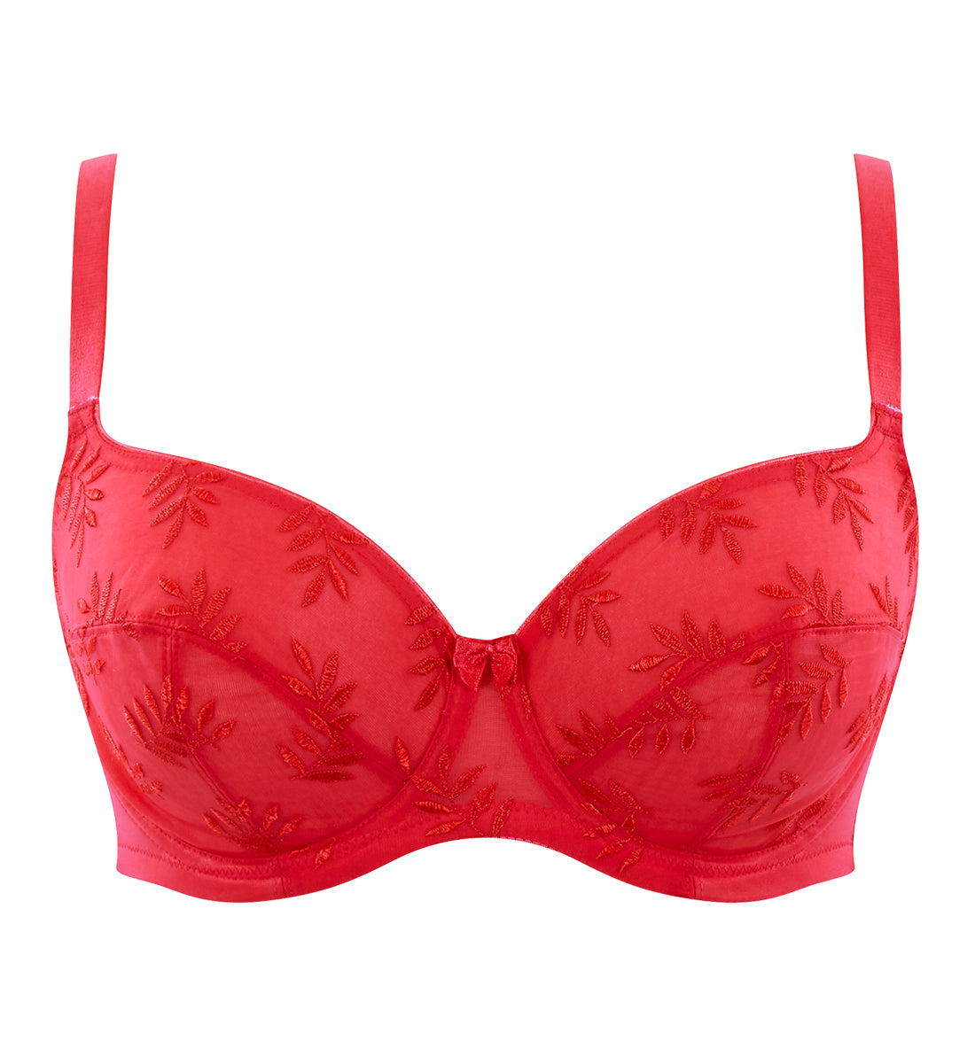 Panache Tango Underwire Balconette Bra (9071),30J,Rouge - Rouge,30J