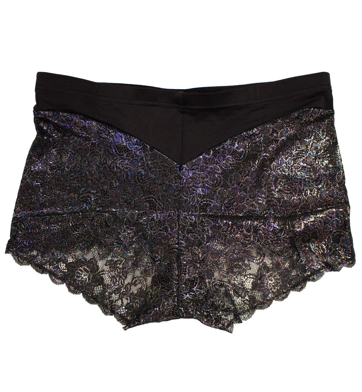 Elila Stretch Lace Cheeky Full Panty (3311),Medium,Mermaid - Mermaid,Medium