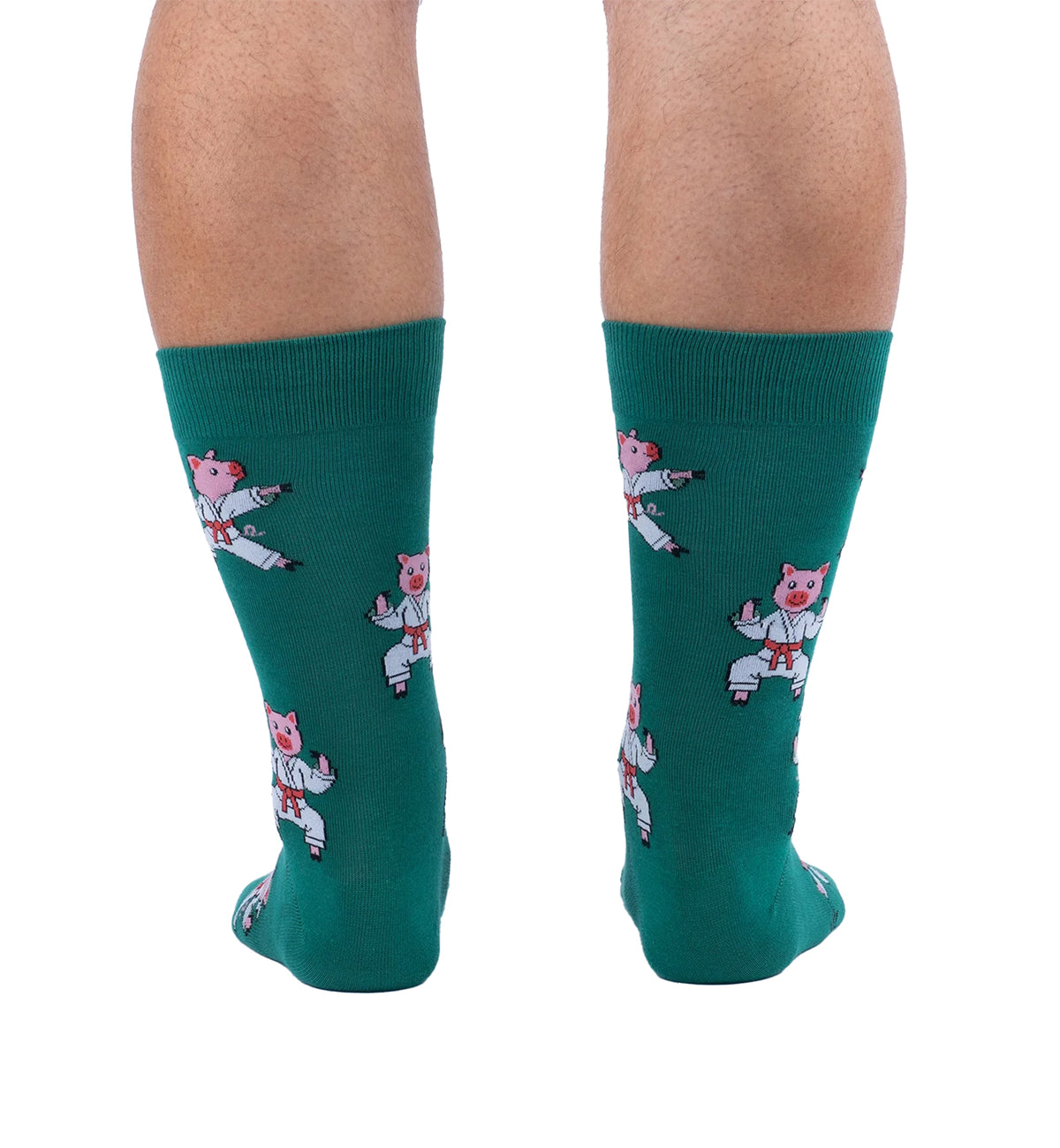SOCK it to me Men's Crew Socks (MEF0718),Pork Chop - Pork Chop,One Size