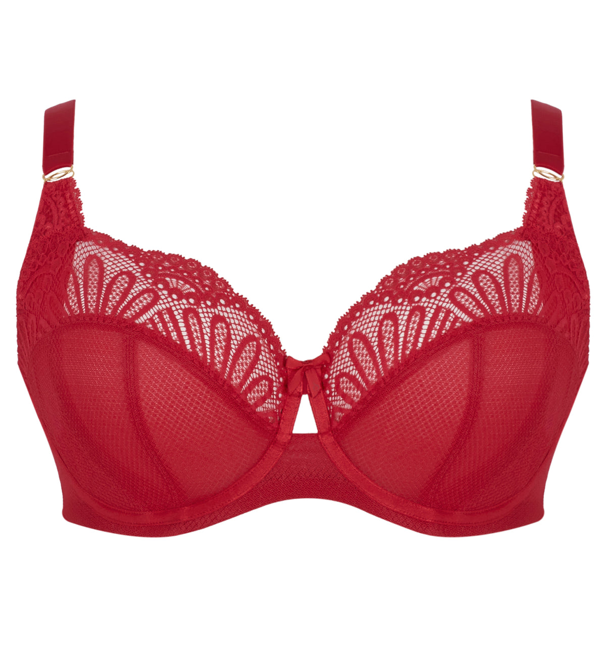 Sculptresse Entice Full Cup Underwire Bra (11395),34F,Red - Red,34F