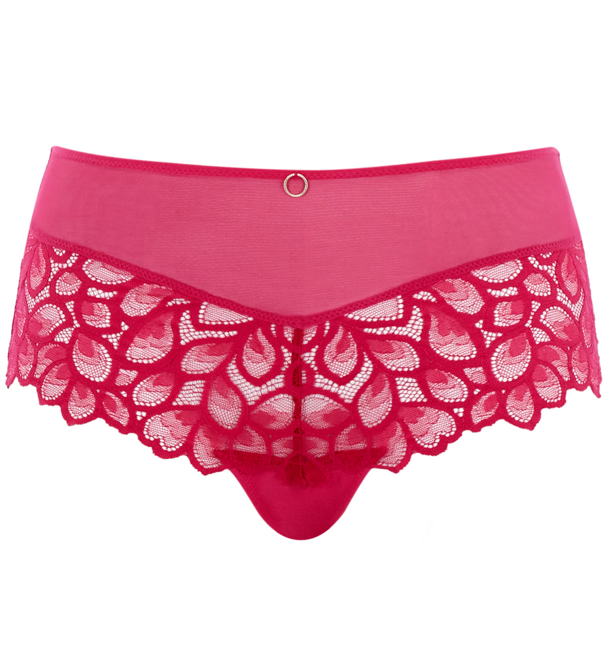 Panache Allure Deep Brief (10764),Small,Raspberry - Raspberry,Small