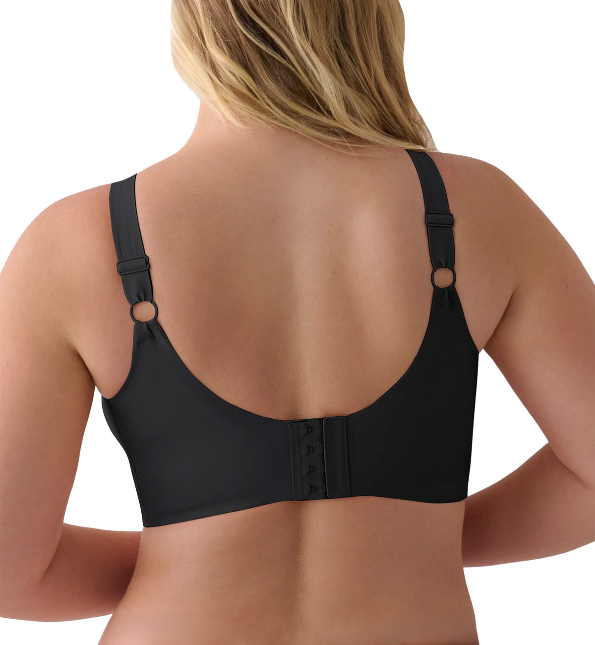 Evelyn & Bobbie BUSTY Bra (1891﻿),Small Plus,Black - Black,Small Plus