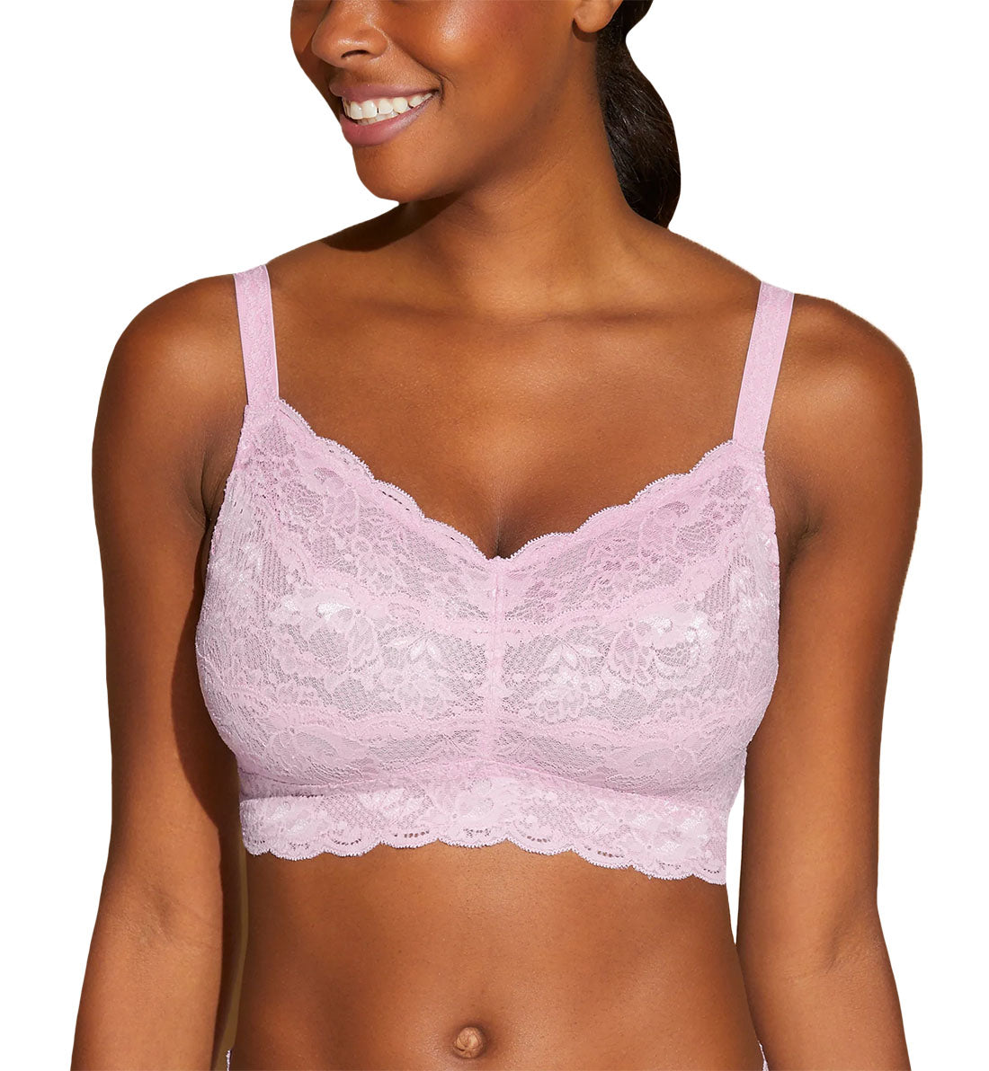 Cosabella NSN CURVY Sweetie Bralette (NEVER1310),Petite,Jaipur Pink - Jaipur Pink,Petite