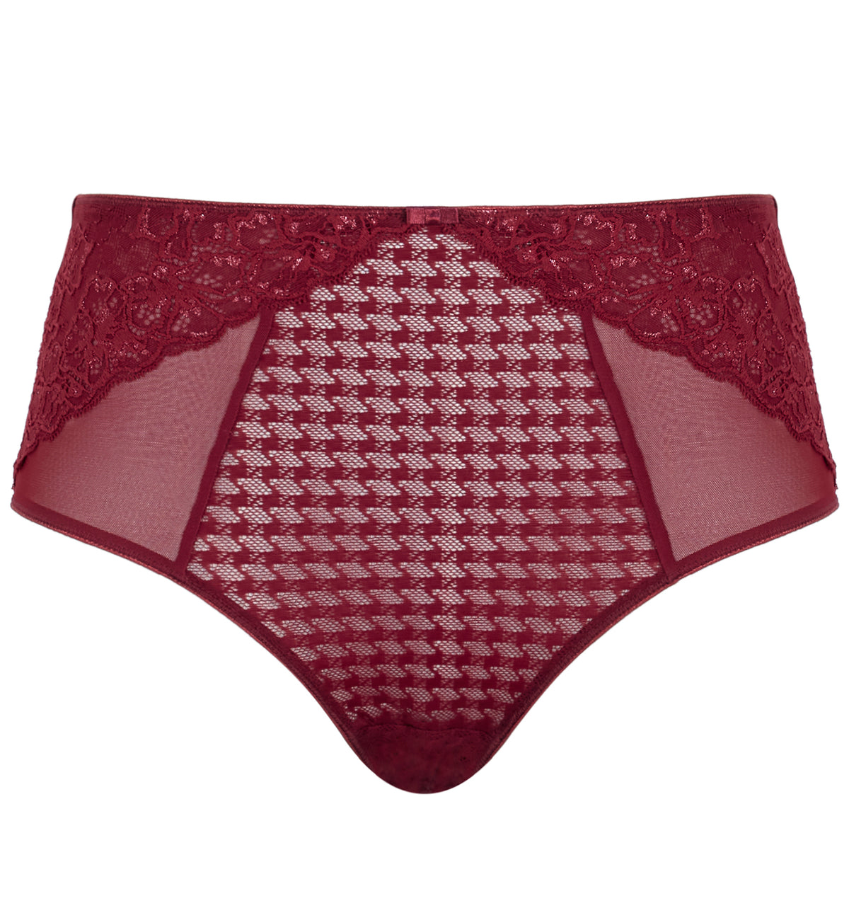 Panache Envy Deep Brief (7283),XS,Sparkling Cherry - Sparkling Cherry,XS