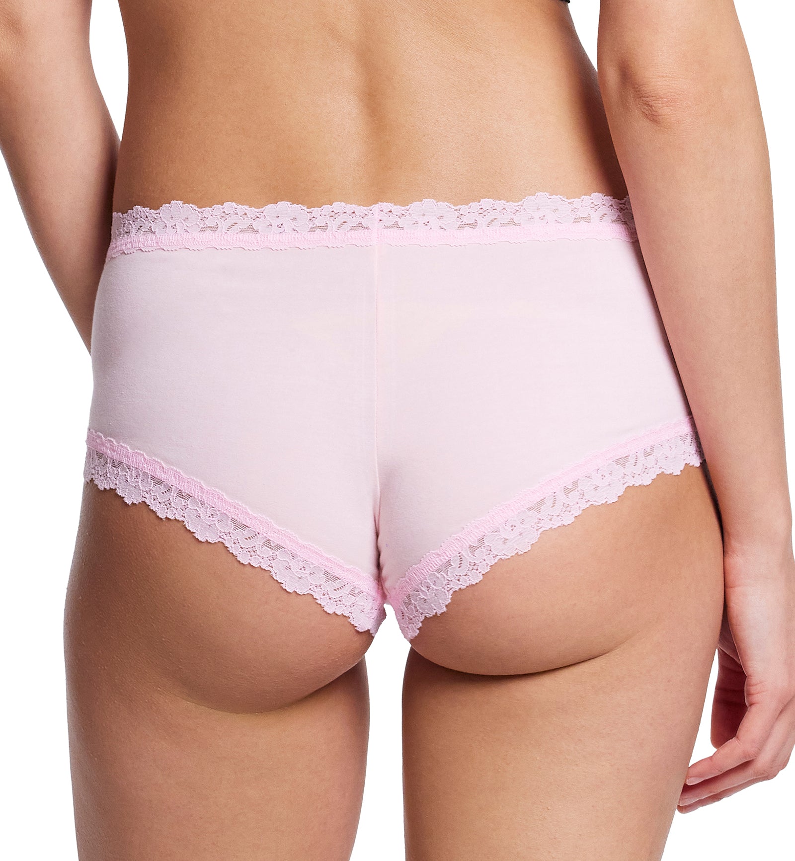 Hanky Panky Cotton Boyshort (891281),XS,Bliss - Bliss,XS