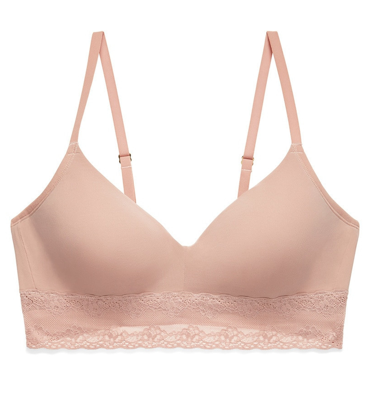 Natori Bliss Perfection Contour Softcup Bra (723154),30B,Rose Beige - Rose Beige,30B