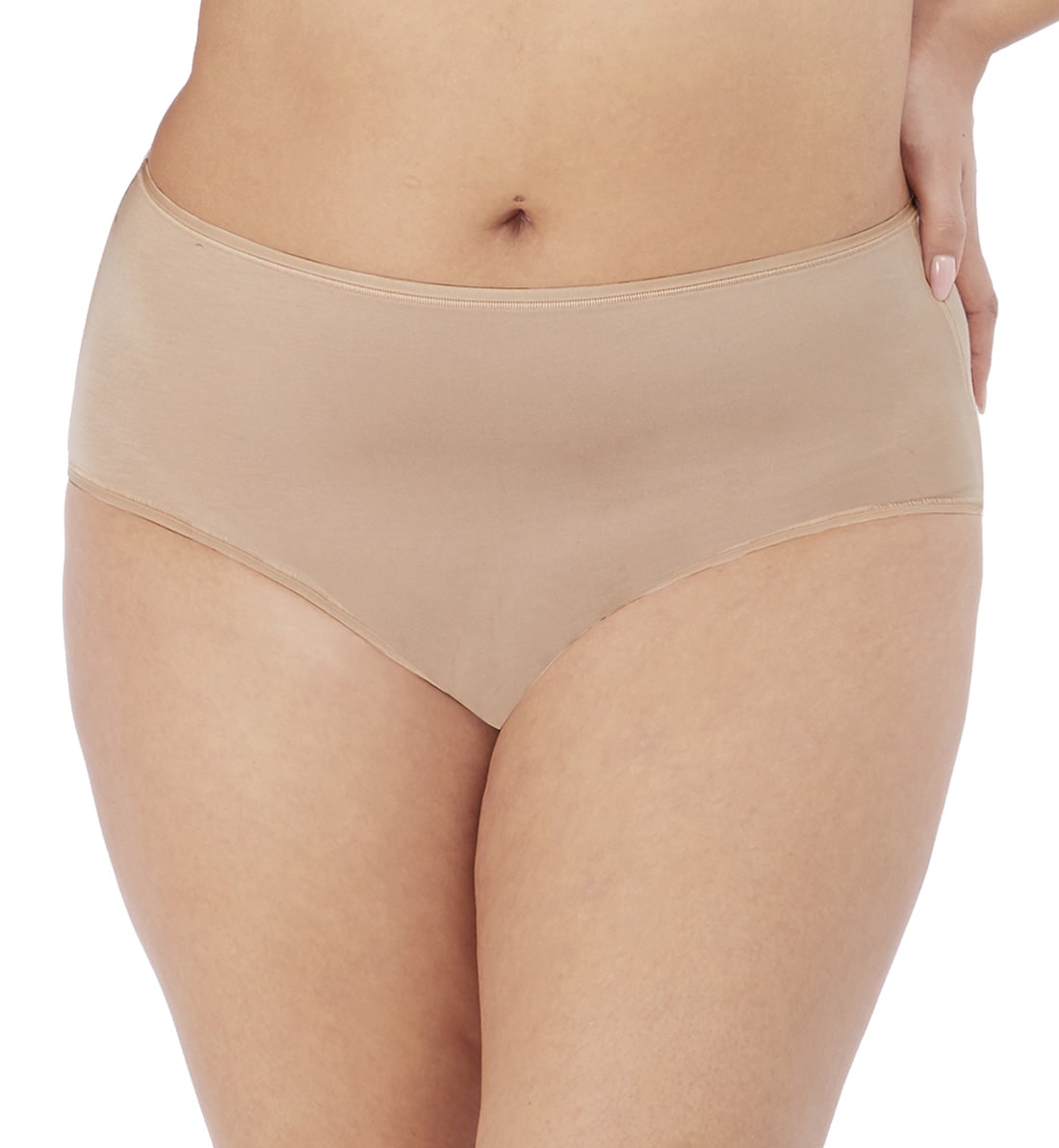 Elomi Smooth Full Brief Panty (4565),XL/2XL,Sahara - Sahara,XL/2XL