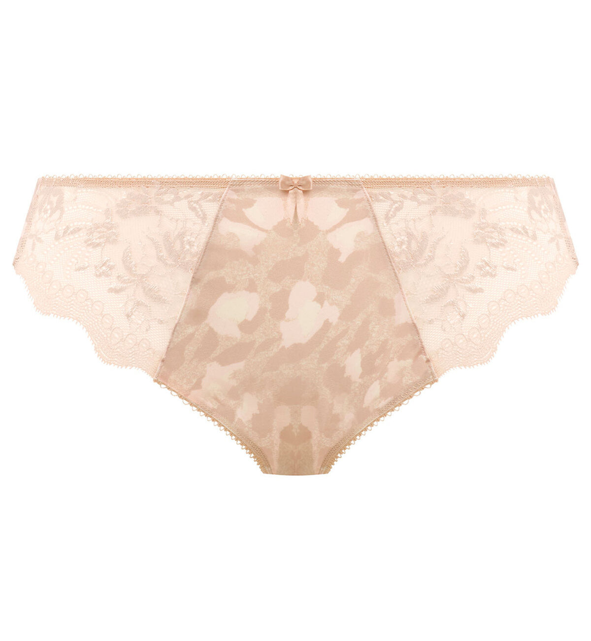 Elomi Morgan Stretch Lace Matching Panty Brief (4115),Medium,Toasted Almond - Toasted Almond,Medium