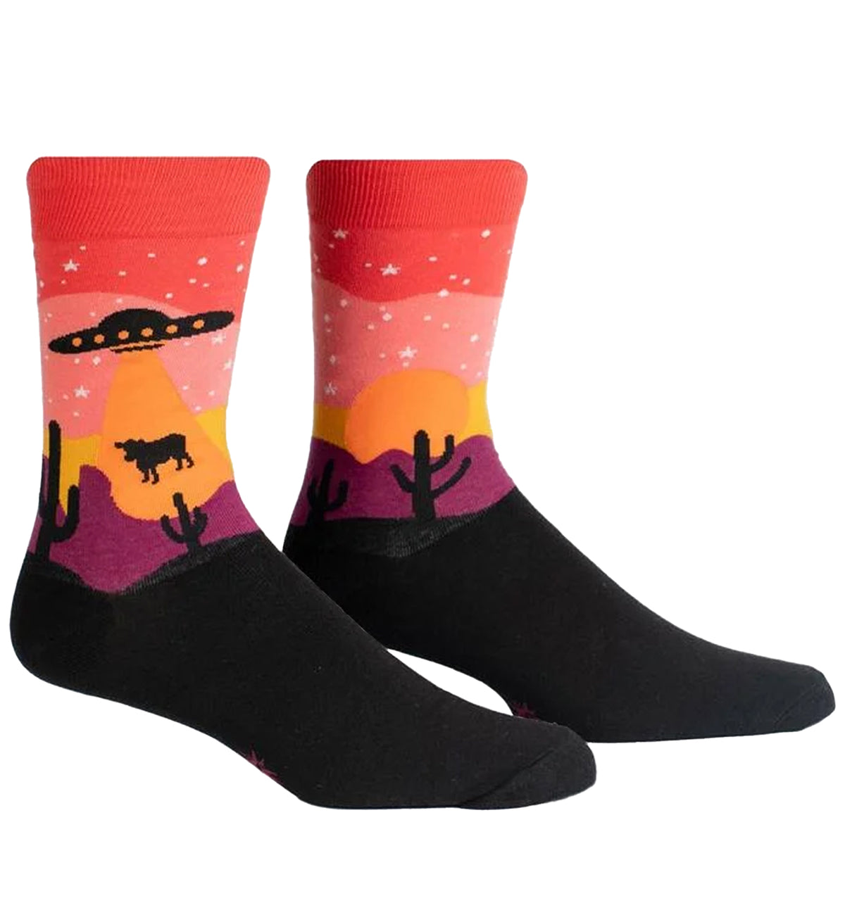 SOCK it to me Men's Crew Socks (mef0414),Area 51 - Area 51,One Size