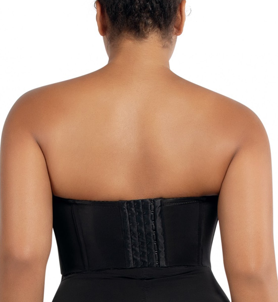 Parfait Elissa Molded Underwire Midi Bustier (P50116),32C,Black - Black,32C