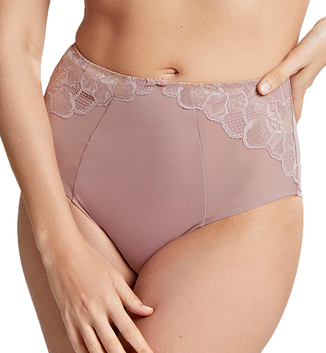 Panache Rocha Deep Brief (10344),Medium,Rose Dust - Rose Dust,Medium