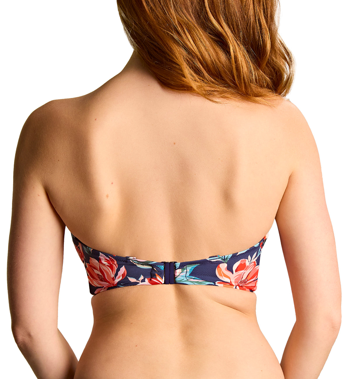 Panache Ashley Bandeau Underwire Bikini Top (SW2063),30E,Liliflora - Liliflora,30E