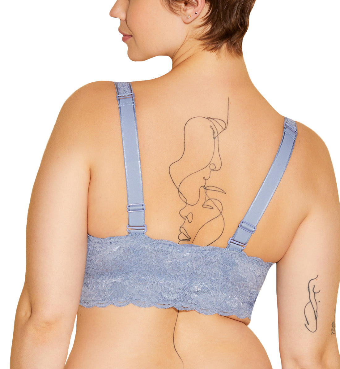 Cosabella NSN SUPER CURVY Sweetie Bralette (NEVER1340),XS,Blue Diamond - Blue Diamond,XS