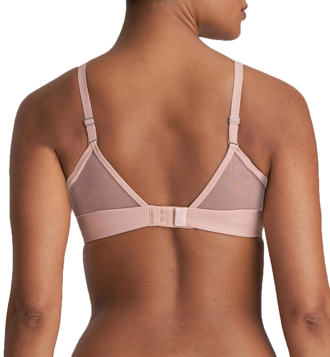 Marie Jo Louie Spacer Heart Shape Underwire Bra (0122096),32B,Powder Rose - Powder Rose,32B