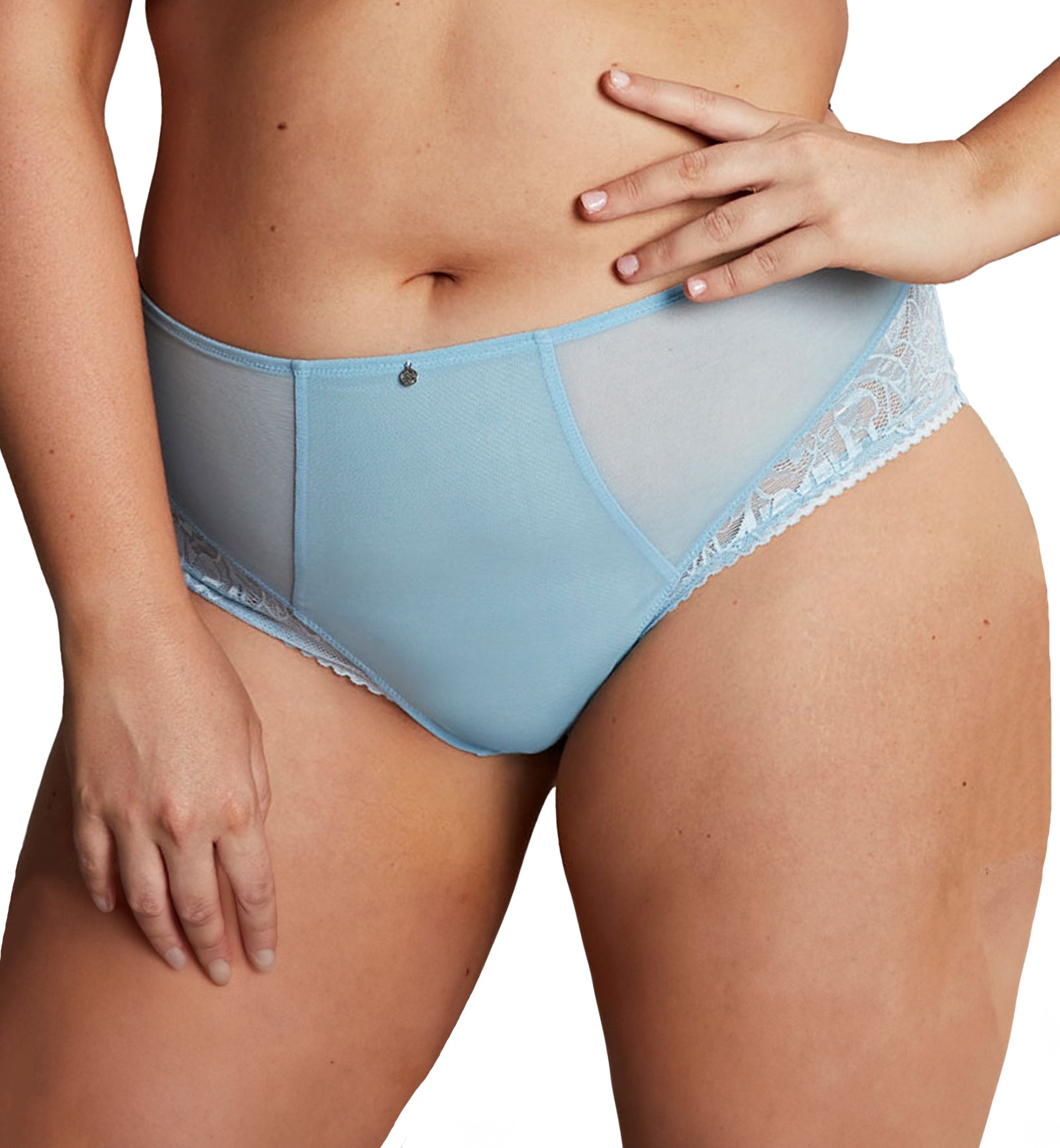 Sculptresse by Panache Dream Deep Brief (10804),Medium,Pale Blue - Pale Blue,Medium