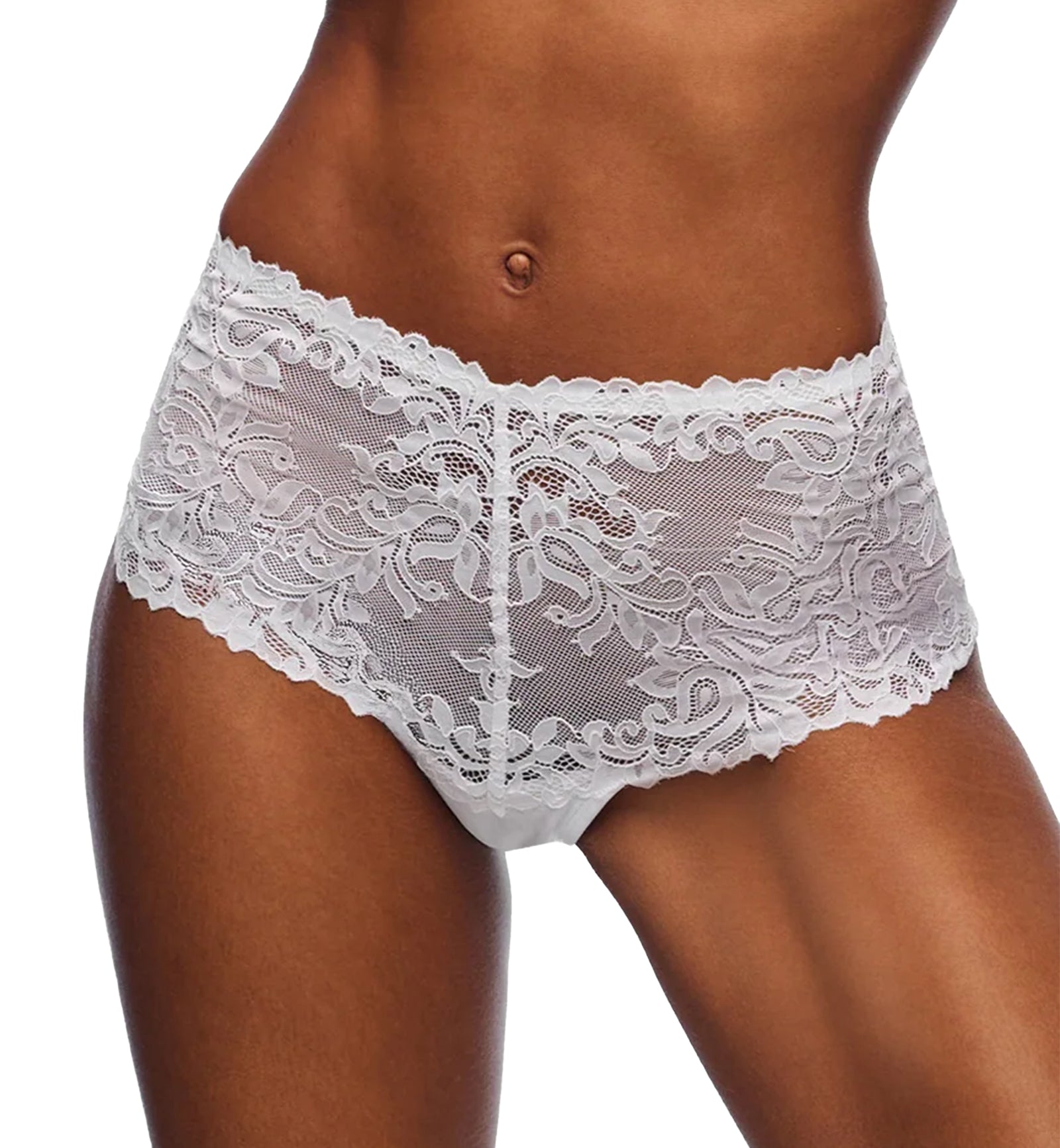 Cosabella Carmela Hotpant (CARME0770),Small,White - White,Small