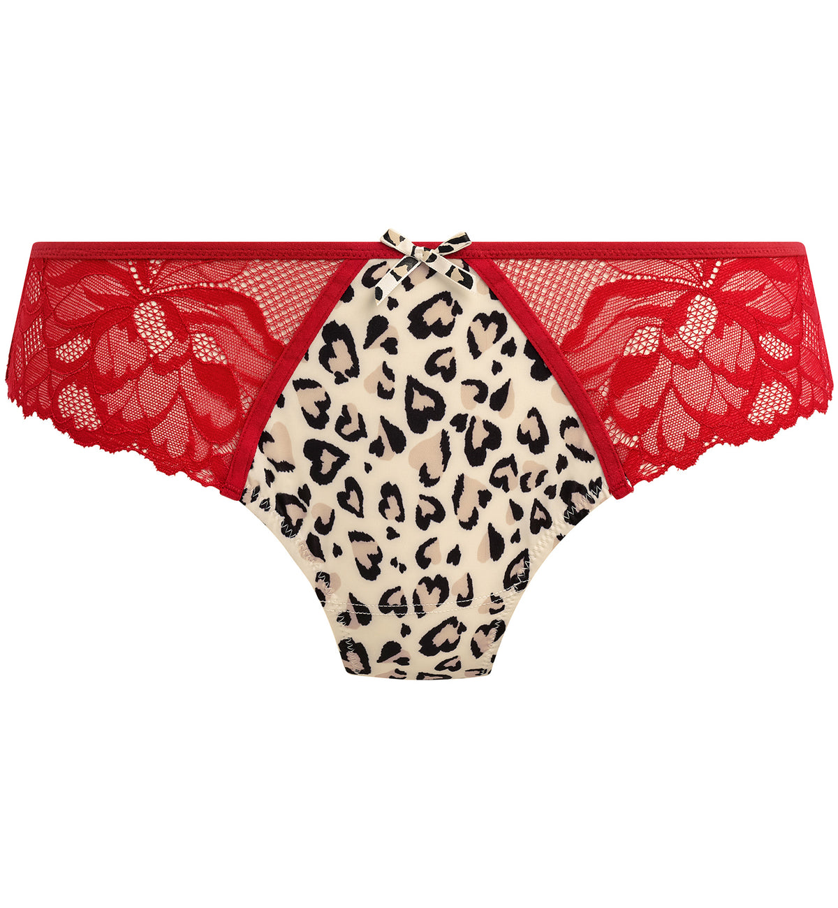 Freya Cherish Me Brief Panty (404050),XS,Red Leopard - Red Leopard,XS