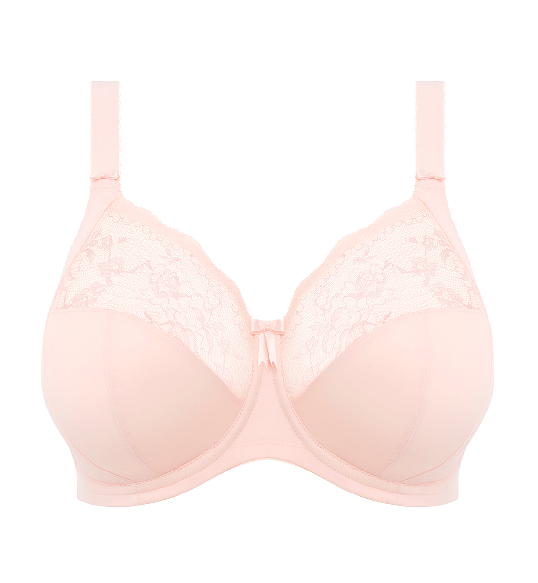 Elomi Morgan Stretch Lace Banded Underwire Bra (4111),32GG,Ballet Pink - Ballet Pink,32GG