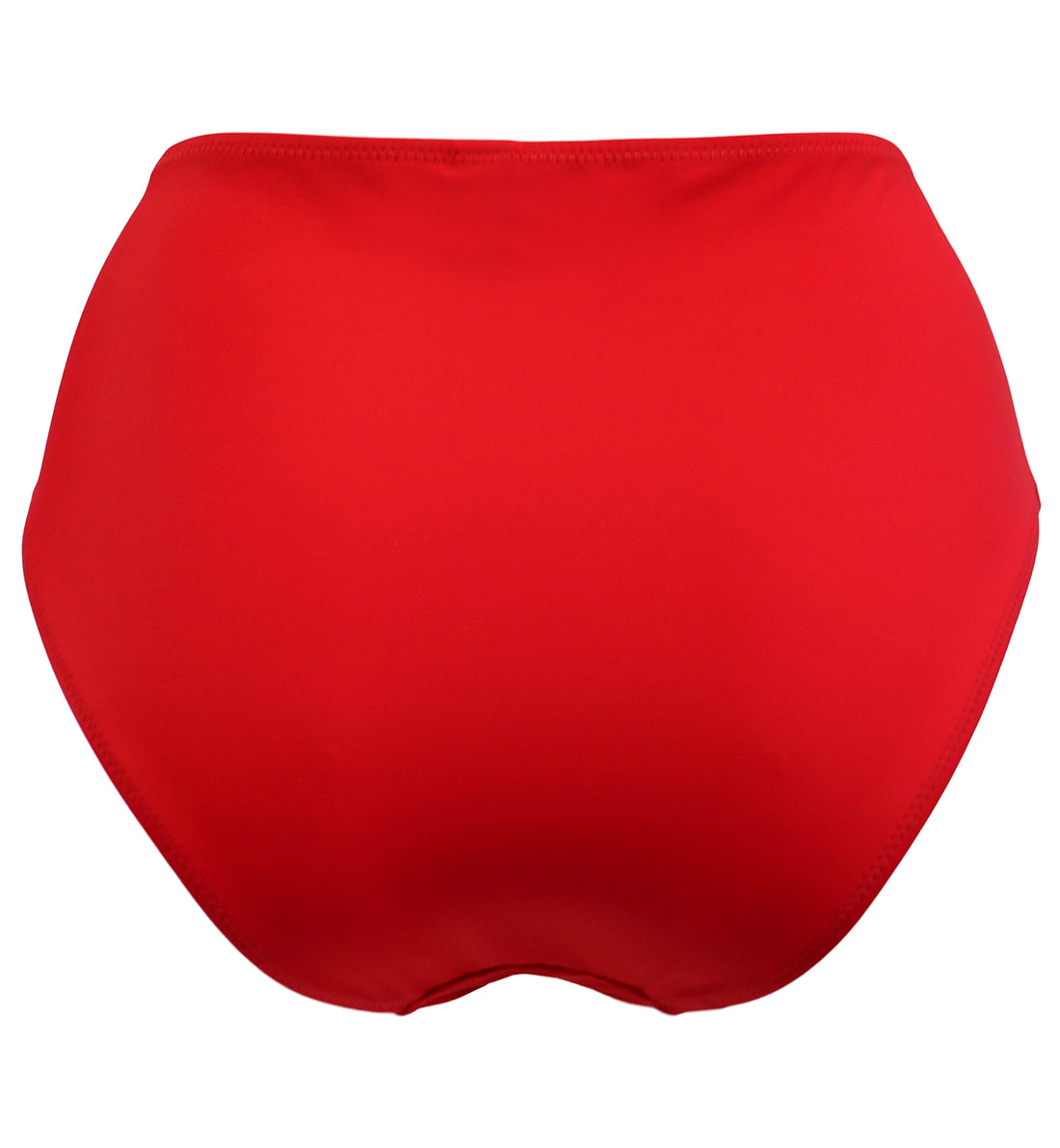 Pour Moi Space High Leg High Waist Control Swim Brief (36046),Small,Red - Red,Small