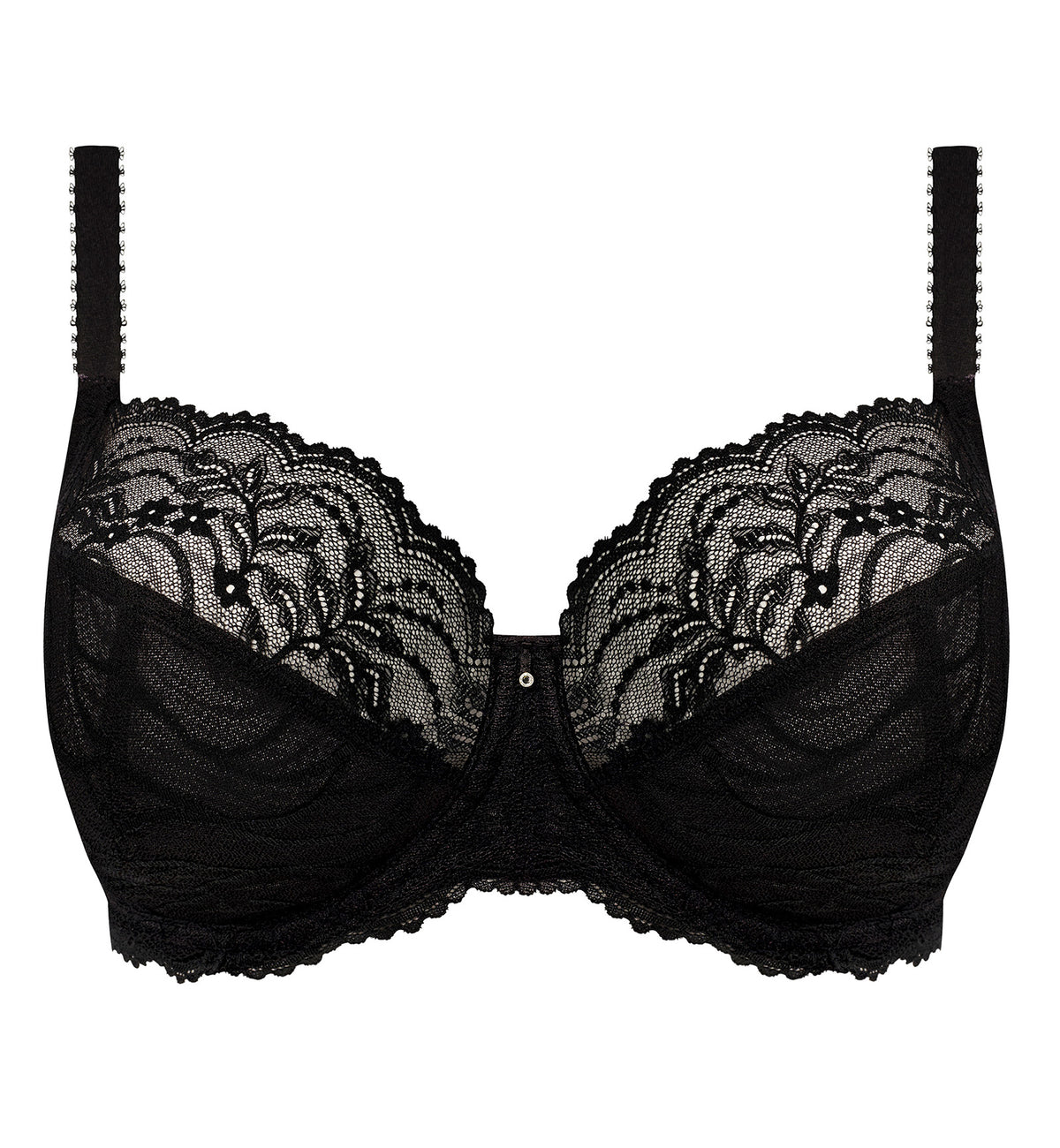 Fantasie Cesile Side Support Underwire Bra (103601),30E,Black - Black,30E