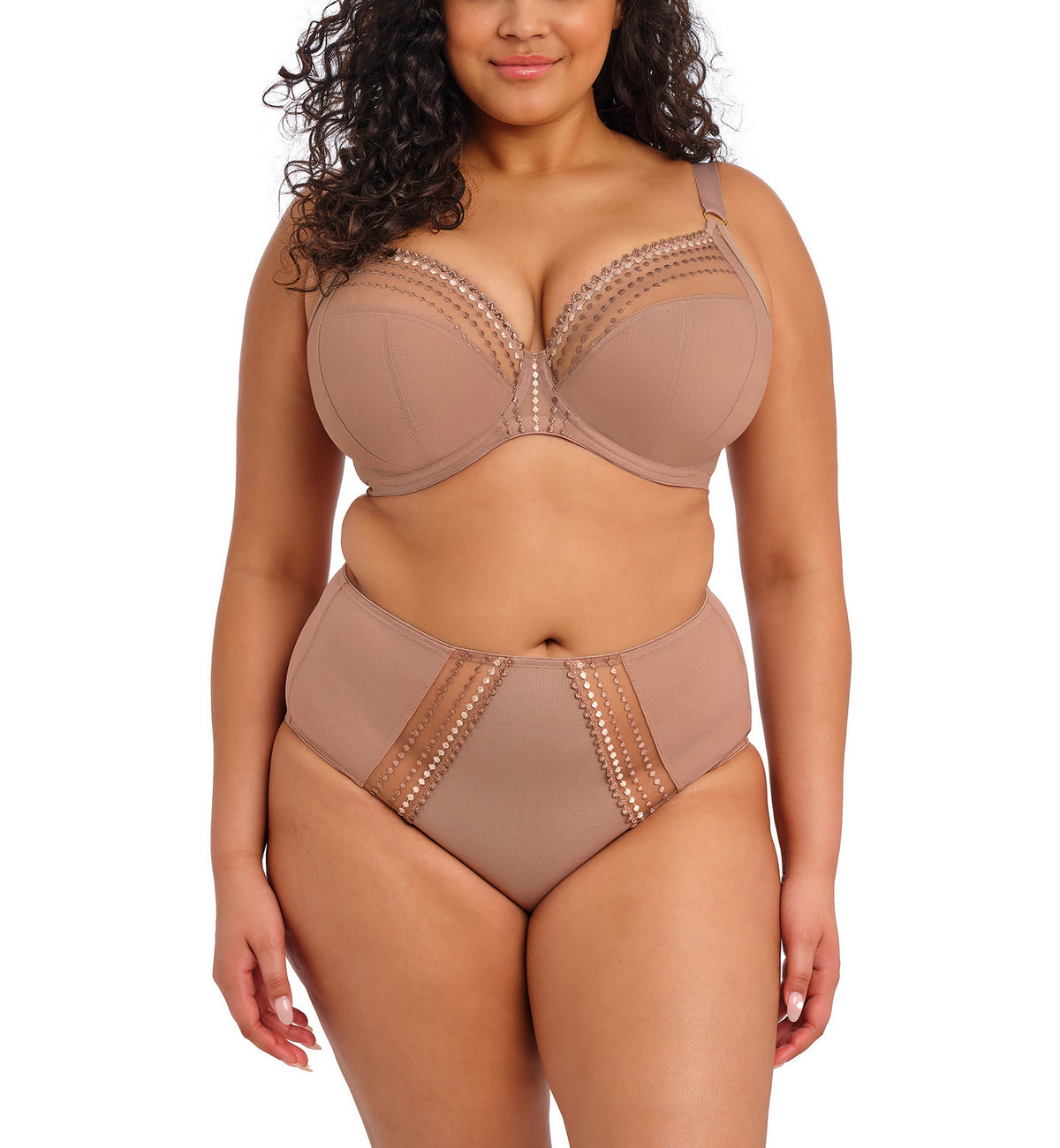 Elomi Matilda Matching Full Panty Brief (8906),Medium,Praline - Praline,Medium