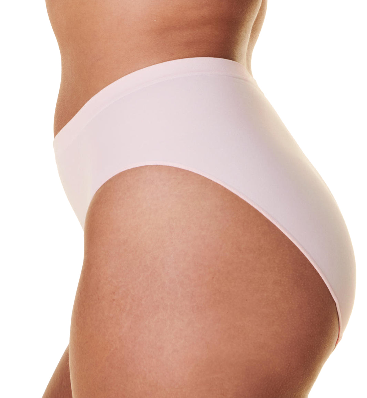 BRAVADO! DESIGNS High-Rise Seamless Panty (21001BA),XS/S,Chalk Pink - Chalk Pink,XS/S
