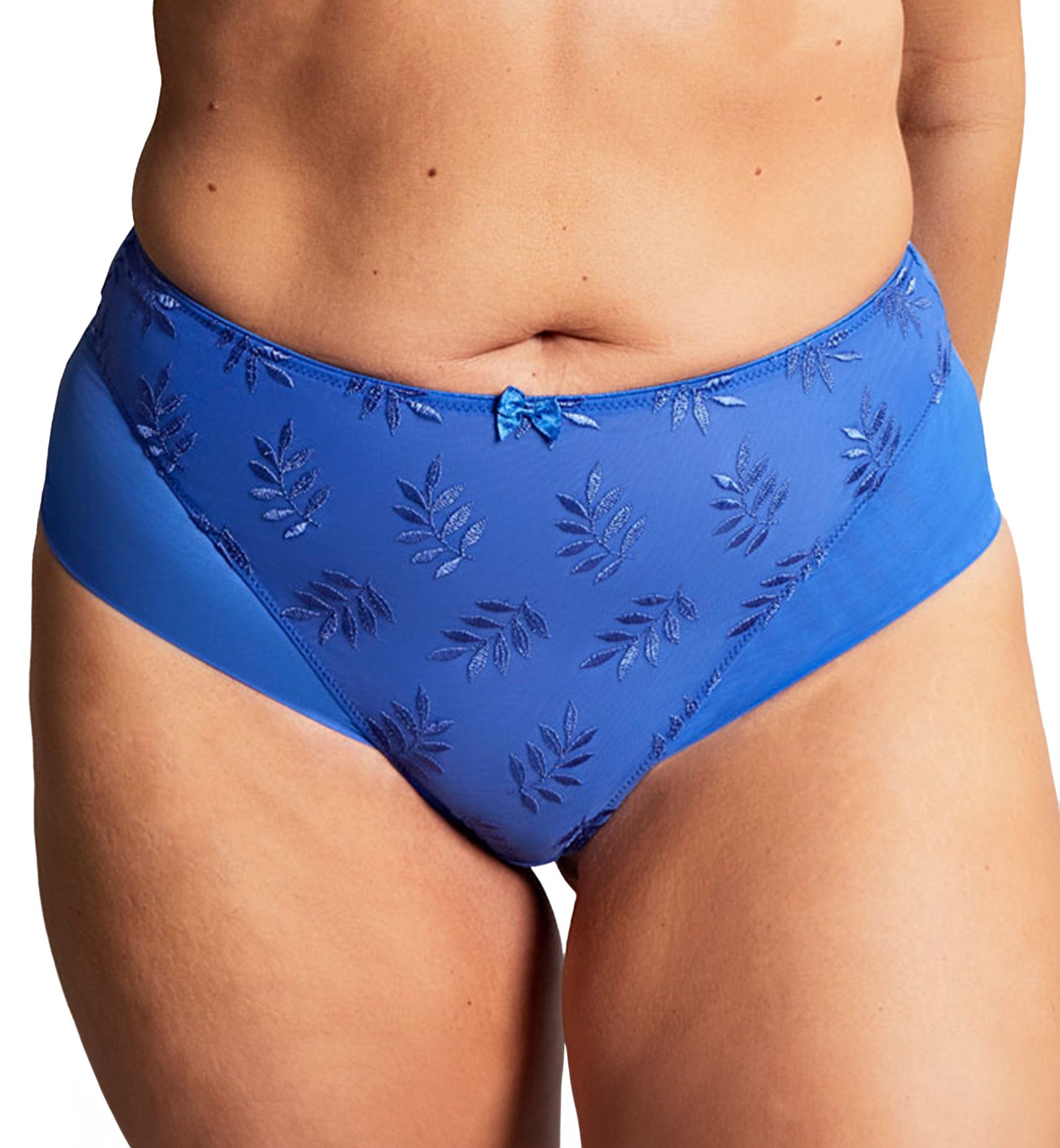 Panache Tango Deep Brief (9093),Small,Cobalt - Cobalt,Small