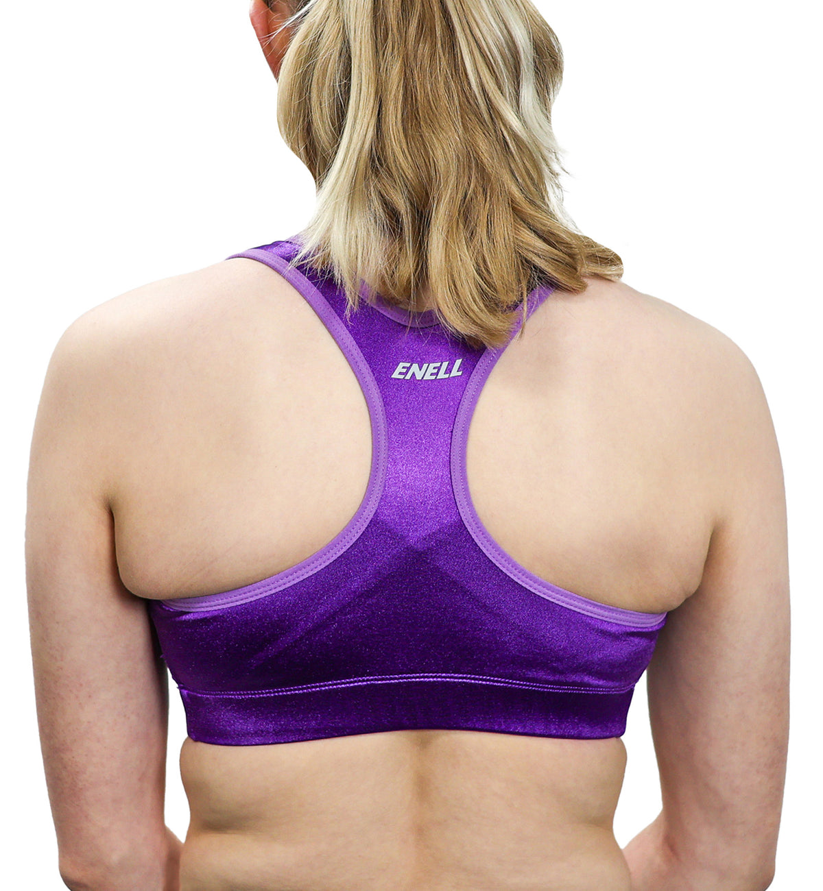 Enell Racer-Back Sports Bra (102),00,Purple Pansy - Purple Pansy,00