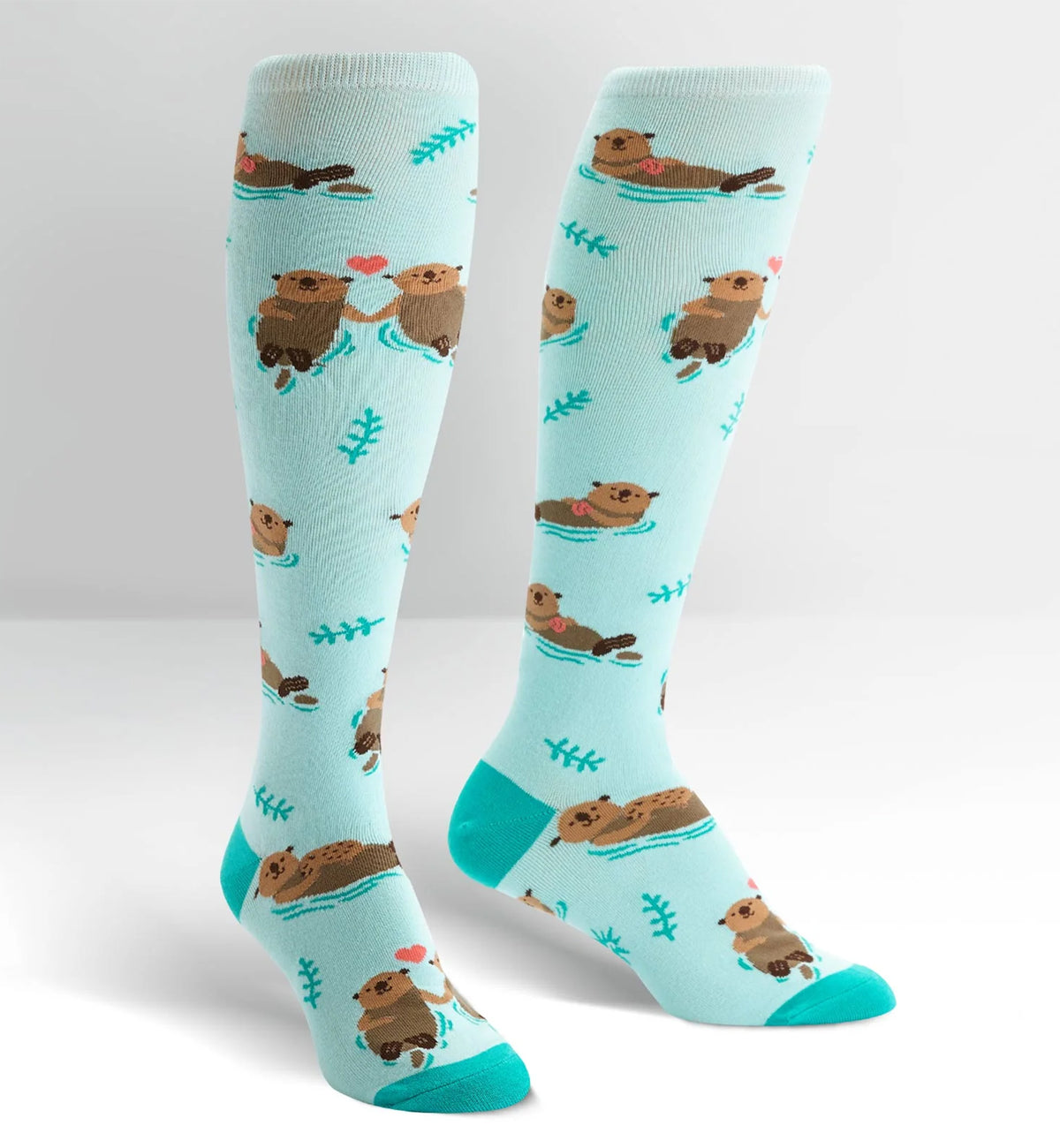 SOCK it to me Unisex Knee High Socks (f0375),My Otter Half - My Otter Half,One Size