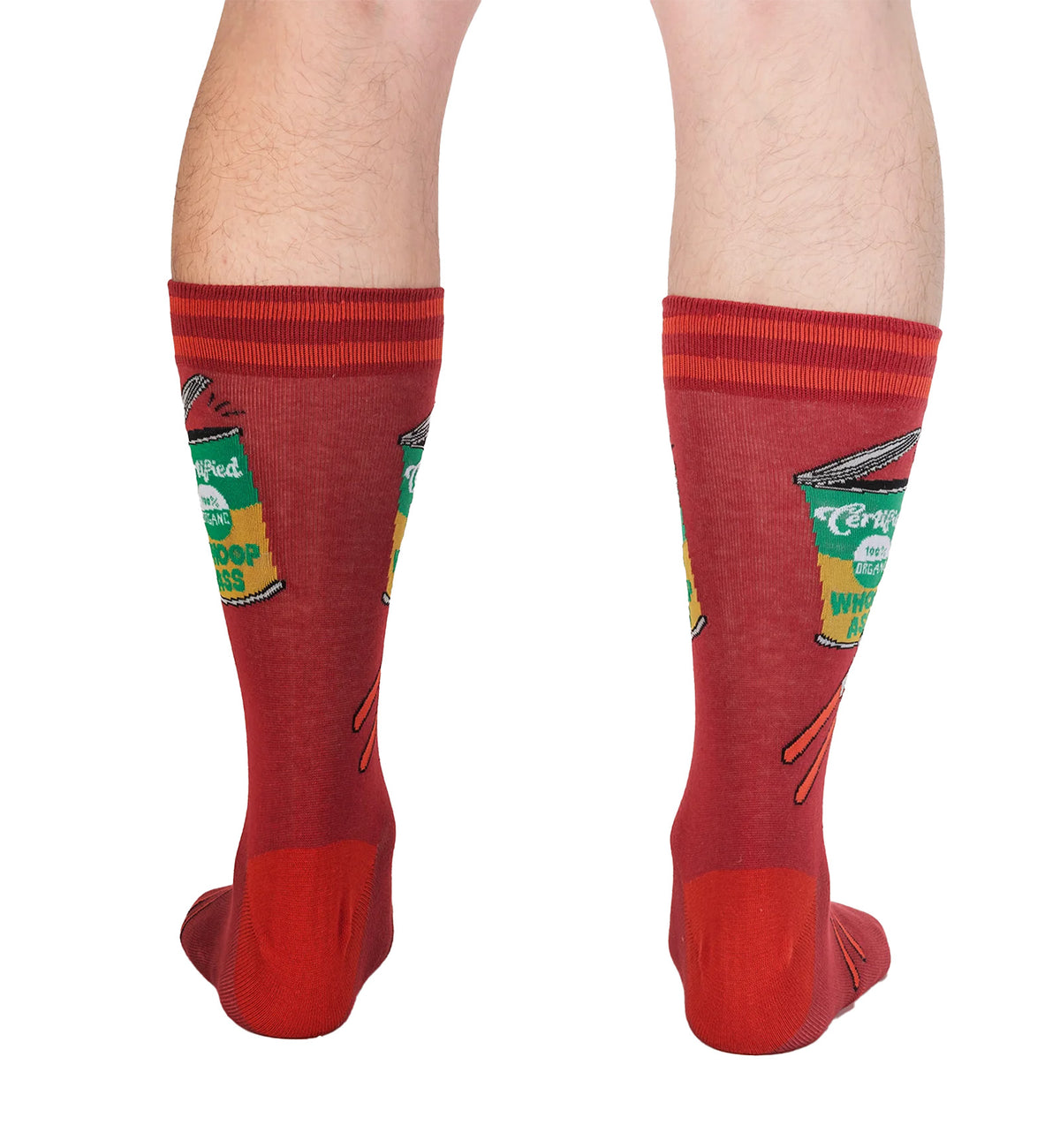SOCK it to me Men's Crew Socks (MEF0627),Opening Up A Can - Opening Up A Can,One Size