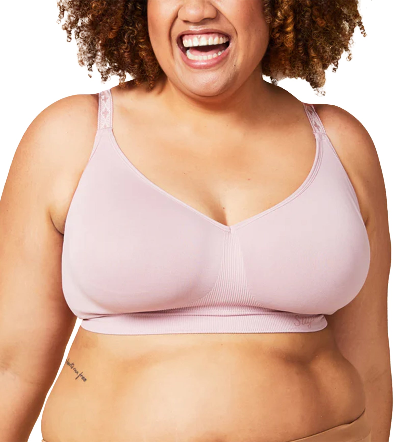 Sugar Candy by Cake Seamless Basic Everyday Softcup Bra (28-8005),XS,Pink - Pink,XS